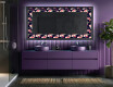 Dekorations spejl med LED - Floral Layouts #5
