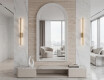 Moderne spejl med lakeret ARCUS MDF-ramme #7