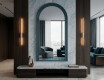 Moderne spejl med lakeret ARCUS MDF-ramme #8