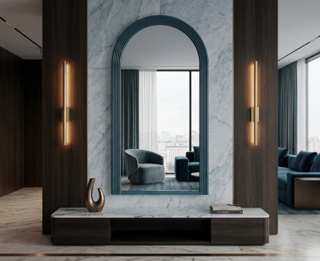 Moderne spejl med lakeret ARCUS MDF-ramme #8