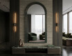 Moderne spejl med lakeret ARCUS MDF-ramme #9