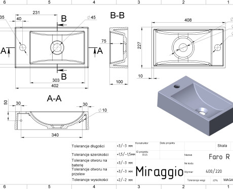 FARO R MIRASOFT håndvask