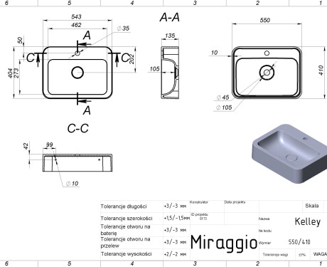 KELLEY MIRASOFT håndvask