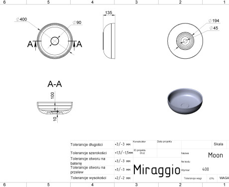 MOON MIRASOFT håndvask