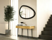 Asymmetrisk spejl med dekorativ MDF-ramme L304 #8
