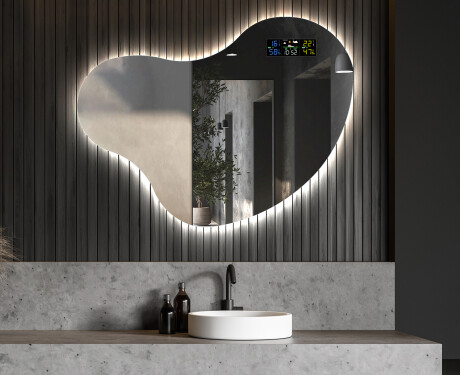 Dekorations LED spejl til væg N221 #6