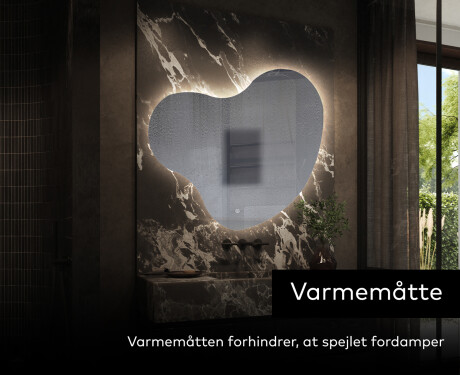 LED Badeværelses spejl med uregelmæssig form N221 #9