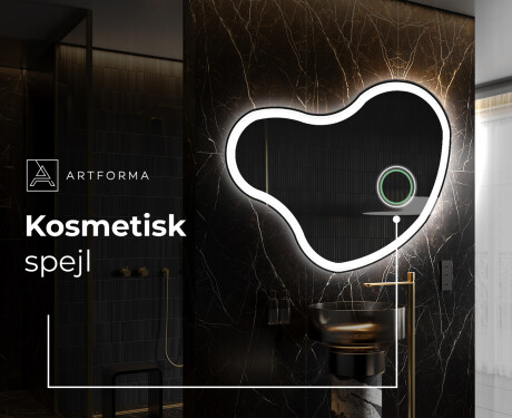 LED Badeværelses spejl med uregelmæssig form N222 #4