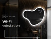 LED Badeværelses spejl med uregelmæssig form N222 #6