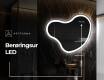 LED Badeværelses spejl med uregelmæssig form N222 #7