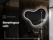 LED Badeværelses spejl med uregelmæssig form N223 #7
