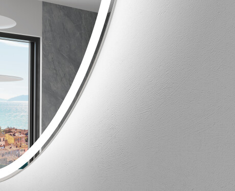 LED Badeværelses spejl med uregelmæssig form V222 #2
