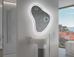 LED Badeværelses spejl med uregelmæssig form V222 #10