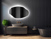 LED Badeværelses spejl med uregelmæssig form O221 #2