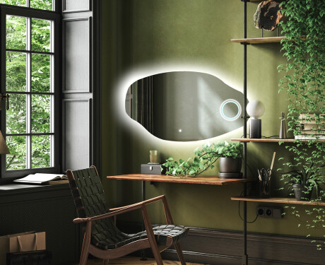 Dekorations LED spejl til væg O221 #4