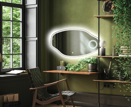 Dekorations LED spejl til væg O222 #4