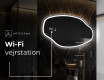 LED Badeværelses spejl med uregelmæssig form O222 #6