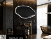 LED Badeværelses spejl med uregelmæssig form O223 #4