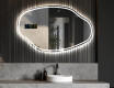 Dekorations LED spejl til væg O223 #6