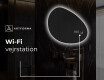 LED Badeværelses spejl med uregelmæssig form H221 #7