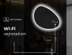 LED Badeværelses spejl med uregelmæssig form H222 #7