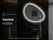 LED Badeværelses spejl med uregelmæssig form H222 #9