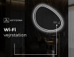 LED Badeværelses spejl med uregelmæssig form H223 #8