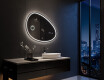 LED Badeværelses spejl med uregelmæssig form H223 #10