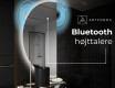 Elegant LED Halvcirkelformet Spejl - Til Badeværelse D221 #5
