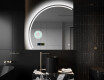 Elegant LED Halvcirkelformet Spejl - Til Badeværelse X223 #10