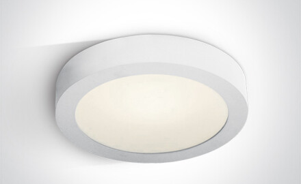 MORFI 2 loftslampe 30 W 3000 K IP40 hvid