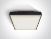 PIRNARI EA loftslampe 2x12W E27 IP65 antracit
