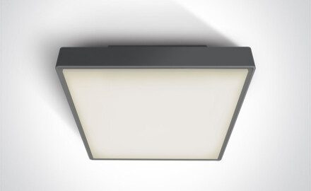 PIRNARI E loftslampe 12 W E27 IP65 hvid