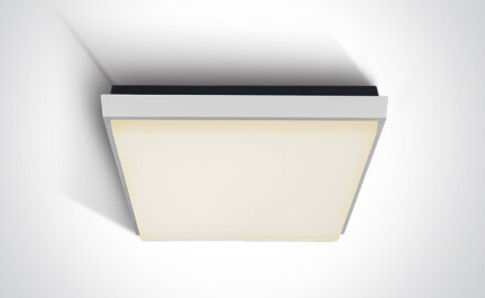 STAMATA loftlampe 25 W 3000 K IP54 antracit