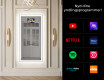 Vertikal spejl med LED-baglys LED01 #2