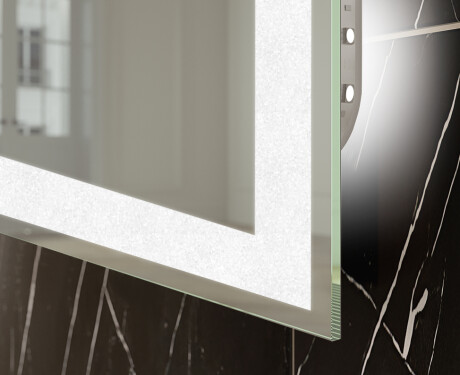 Vertikal spejl med LED-baglys LED01 #7