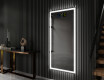 Vertikal spejl med LED-baglys LED01 #8