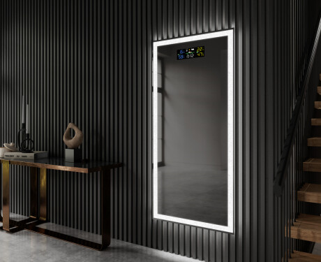 Vertikal spejl med LED-baglys LED01 #8