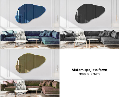 Uregelmæssige dekorative spejlvægge L180 #10