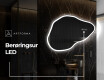 LED Badeværelses spejl med uregelmæssig form P222 #7