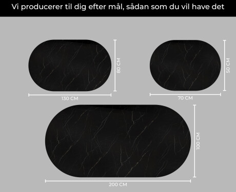 Ovalt badeværelses spejl med LED L229 #4
