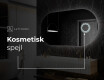 Ovalt badeværelses spejl med LED L229 #5