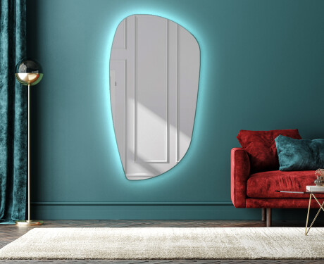 LED Badeværelses spejl med uregelmæssig form I221