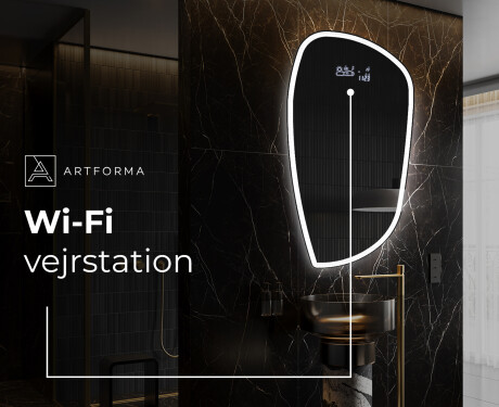 LED Badeværelses spejl med uregelmæssig form I222 #6