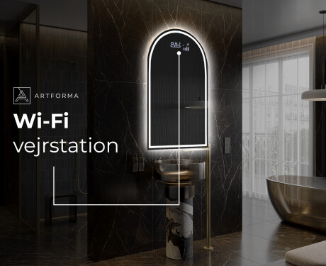 LED Badeværelses spejl med uregelmæssig form Y223 #6