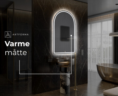 LED Badeværelses spejl med uregelmæssig form Y223 #8