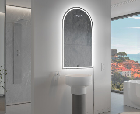 LED Badeværelses spejl med uregelmæssig form Y223 #9