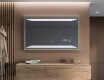 LED spejle til badeværelse med træramme - FrameLine L75 #10