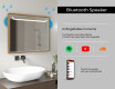 LED spejle til badeværelse med træramme - FrameLine L128 #11