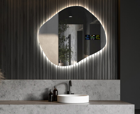 Dekorations LED spejl til væg R221 #6